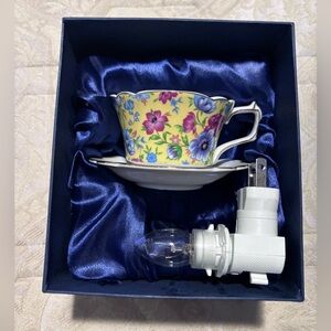 Nightlight Floral Teacup and Saucer Set